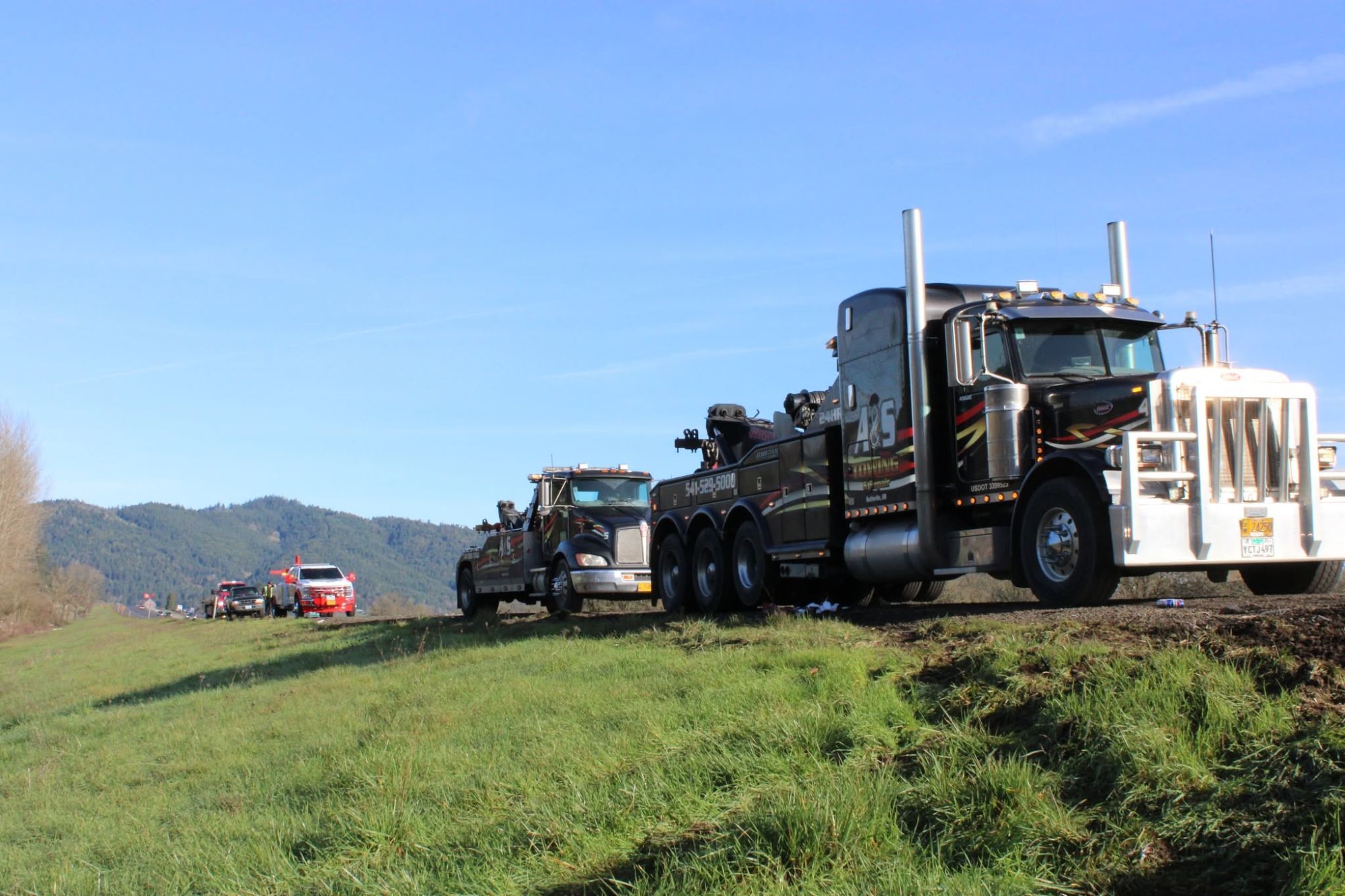 A&S fleet recovery on I-5